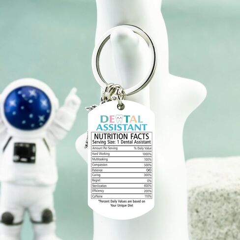 Dental Assistant Gifts For Women Men Dental Hygienist Gifts Dentals Assistant Appreciation Week Accessories Dentist Keychain Gift For Friends Coworkers Birthday Thanksgiving Christmas in Saudi Arabia