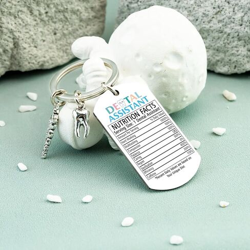 Dental Assistant Gifts For Women Men Dental Hygienist Gifts Dentals Assistant Appreciation Week Accessories Dentist Keychain Gift For Friends Coworkers Birthday Thanksgiving Christmas in Saudi Arabia
