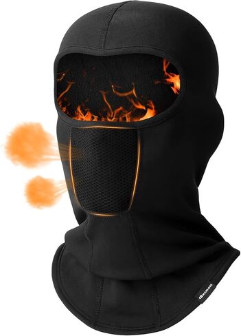 GXCROR Ski Mask Breathable Balaclava Winter Thermal Face Hood Balaclava Motorcycle Bike for Men and Women in Kuwait