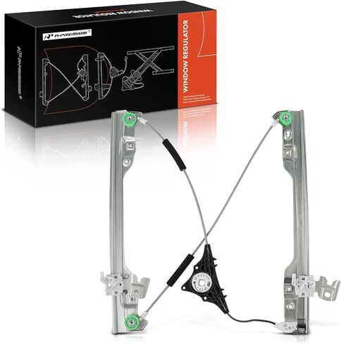 A-Premium Electric Power Window Regulator Without Motor Compatible with Nissan Murano 2009-2014 Sport Utility (4-Door Only) Front Left Driver Side in Saudi Arabia