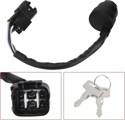 مفتاح إشعال JAVIK مناسب لـ Kawasaki Teryx 1000 Mule PRO DX/DXT/FX/FXT/FXR KAF820 KAF1000 2017-2023، OEM#27005-0643 27005-0644 in Saudi Arabia