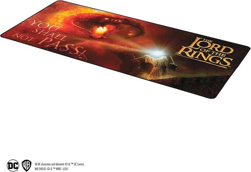 SUBSONIC - لوحة ماوس XXL Lord of The Rings 900 x 400 مم - وسادة مكتب مع قاعدة مضادة للانزلاق، لوحة ماوس للألعاب - مرخصة رسميًا in Kuwait