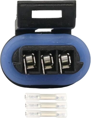 Engine Oil Level Sensor Connector Wiring Harness Pigtail Plug S-574 1P1033 12085483 12167116 PT1659 PT1854 PT2306 PT782 Fit for Buick Lesabre Park Avenue Riviera 95-96, 3 Pin in Saudi Arabia