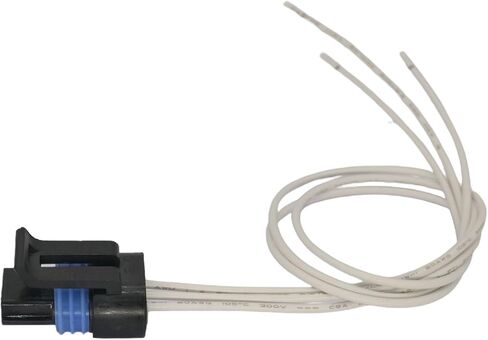 Engine Oil Level Sensor Connector Wiring Harness Pigtail Plug S-574 1P1033 12085483 12167116 PT1659 PT1854 PT2306 PT782 Fit for Buick Lesabre Park Avenue Riviera 95-96, 3 Pin in Saudi Arabia