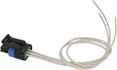 Engine Oil Level Sensor Connector Wiring Harness Pigtail Plug S-574 1P1033 12085483 12167116 PT1659 PT1854 PT2306 PT782 Fit for Buick Lesabre Park Avenue Riviera 95-96, 3 Pin in Saudi Arabia