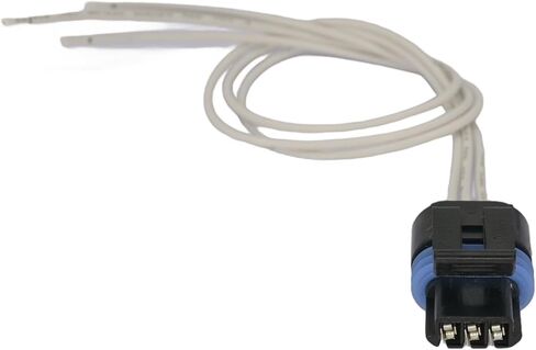 Engine Oil Level Sensor Connector Wiring Harness Pigtail Plug S-574 1P1033 12085483 12167116 PT1659 PT1854 PT2306 PT782 Fit for Buick Lesabre Park Avenue Riviera 95-96, 3 Pin in Saudi Arabia