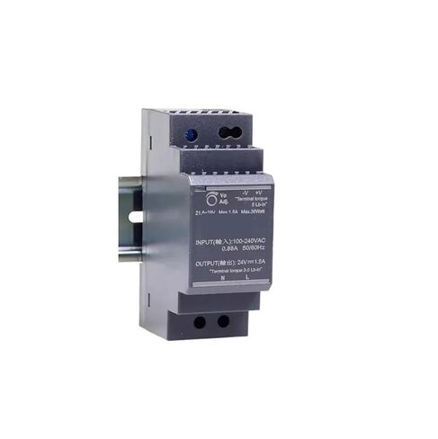 1pcs Power HDR- 30 Series 5V 12V 15V 24V 48V Step Shape DIN Rail Power Supply(HDR-30-15V) in Saudi Arabia