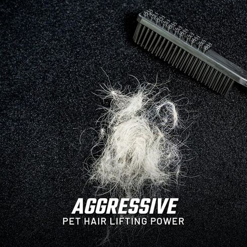 Slick Products Heavy-Duty Rubber Interior Hair Removal Brush – Automotive Carpet & Upholstery Cleaning Tool for Cars, Trucks, SUVs & RVs – Lifts Hair, Dirt & Debris from Vehicle Interiors in Kuwait