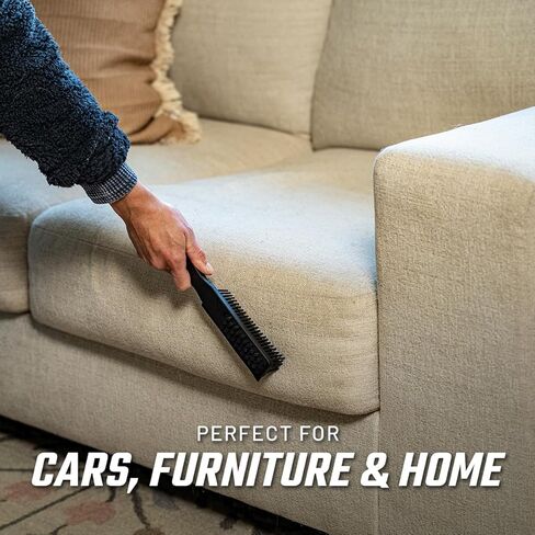 Slick Products Heavy-Duty Rubber Interior Hair Removal Brush – Automotive Carpet & Upholstery Cleaning Tool for Cars, Trucks, SUVs & RVs – Lifts Hair, Dirt & Debris from Vehicle Interiors in Kuwait