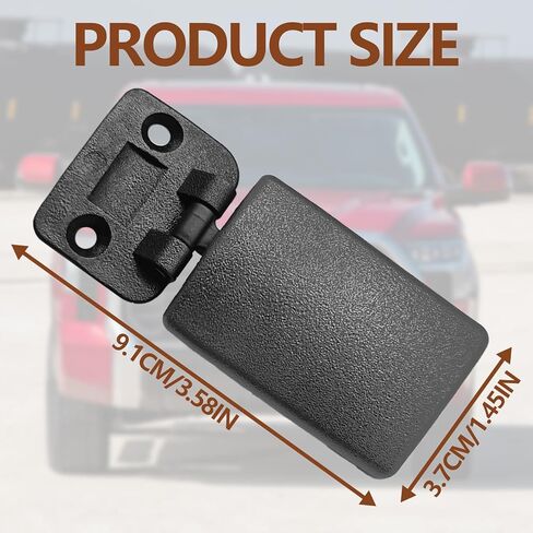 Rear Sliding Window Latch Lock Replacement OEM#69370-35010 69370-89103 Compatible with 1995-2000 T0y0ta Tacoma Pickup 1989-1995 in Saudi Arabia