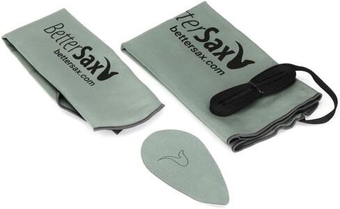 طقم مسحة الساكسفون تينور من بيتر ساكس - أقمشة تنظيف فاخرة من الألياف الدقيقة للساكسفونات تينور - أدوات صيانة عالية الجودة ضرورية لعازفي الساكسفون in Kuwait