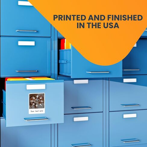 Magnet Me Up Custom Instant Photo Film Style Fridge Magnet Frame, Personalized Magnets with Your Photos, 4x5 inch Photo Magnets, Upload Photos Add Text, Home Decoration Refrigerator, Made in USA in Saudi Arabia