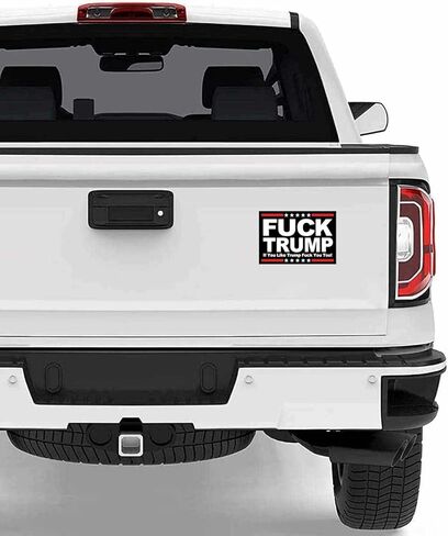 2 Pack Fuck Trump Car Magnet 4x6 inches - Protest & Political Statement Magnets for Car Truck SUV, Mailboxes, or Any Other Magnetic Surfacet in Saudi Arabia