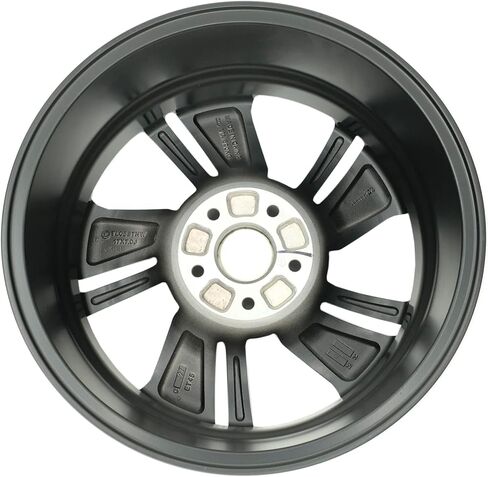 New Single 17" 17x7 Inch Wheel for 2016–2021 Honda Civic | OEM Design Replacement Alloy Rim | Machined Black | Direct Fit - OE Stock Specs | 64099 in Kuwait