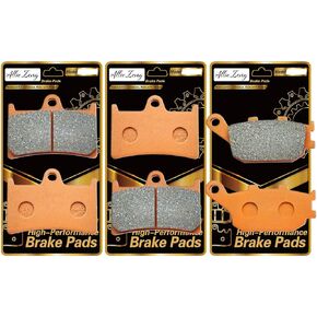 High-Performance Motorcycle Brake Pads - Carbon Fiber, Low Noise, Compatible with Fit for Yamaha mt 07 mt 09 mt 10 2014-2024 FZ1 Fazer FZ6 FZ8 06-16 yzfr6 Yzfr1 Yzfr7 R1 R6 R7 FA252F FA174R in Saudi Arabia