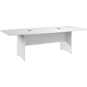 Bush Business Furniture 72-inch Office Conference Table with Wood Base, Boardroom Meeting Space for 6 Users, Modern Hickory in Saudi Arabia