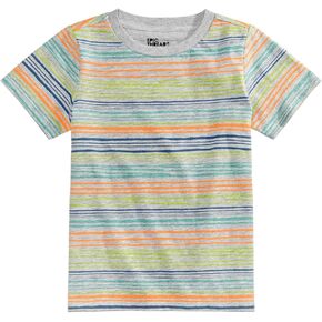 Epic Threads Little Boys Monroe Striped T-Shirt Light Heather Grey (3T/3) in Saudi Arabia