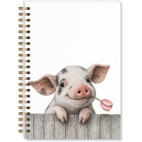 Shescrzionu Highland Cow Notebook للنساء، هدايا بقرة المرتفعات اللطيفة للفتيات، مجلة حلزونية مضحكة للفتيات المراهقات، دفتر ملاحظات جميل لطيف مجلة كتابة مذكرات Kawaii للنساء والمراهقين-B02 in Kuwait