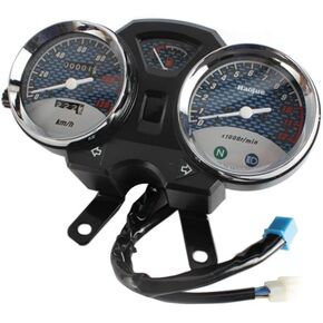 Motorcycle Tachometer Speedometer Speed Meter Clock Instrument Assembly Compatible with Haojue GN125F 2F Gn125 2a HJ125 8E Haojue(Electronic Type) in Kuwait