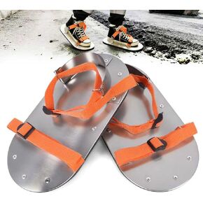 Asphalt Shoes - Asphalt Tamp Shoes,Felt Soles,Adjustable Nylon Straps for Walking On Asphalt(Felt) in Kuwait