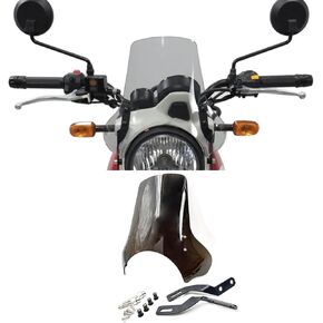 For Scram 411 scram 411 2024 2023 2022 accessories motorcycle front windshield windshield windshield air deflector (clear) in Kuwait