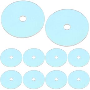 10pcs Mini Album CD Pendant - 1.57'' Laser Music Themed Keyring - Record Disc Keychain Craft Pendant for DIY Bag Purse Charm Party Favor in Kuwait