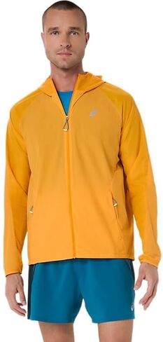 ملابس الجري ASICS ROAD PACKABLE JACKET للرجال in Saudi Arabia