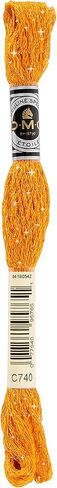 DMC CORPORATION DMC 6-Strand Etoile Floss 8.7yd-Bright Red Embroidery Accessory, 617-C666 in Saudi Arabia