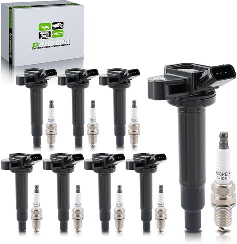 UF493 UF230 Ignition Coil 4504 Spark Plug for Toyota Tundra 00-09 4Runner 03-09 Sequoia 01-09 Land Cruiser 98-07 for Lexus SC430 02-10 GS430 01-07 GX470 03-09 LS430 01-06 LX470 LX570 in Saudi Arabia