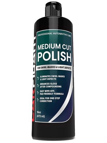 Heavy Cut Compound – Removes Deep Scratches, Heavy Oxidation & Sanding Marks – Pro-Grade Cutting Polish for DA & Rotary Machines – Car Paint Correction in Saudi Arabia
