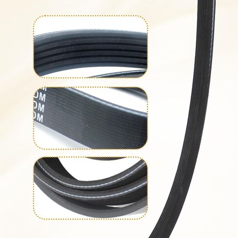 Engine Serpentine Drive Belt Fit for Nissan Rogue 2008-2013 Select 2014-2015 Sentra 2007-2009 Replace 11720ET80A 11720JG30A, 71.18 Inch in Kuwait