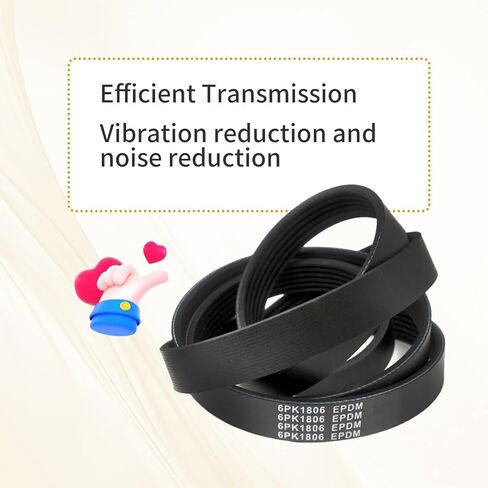 Engine Serpentine Drive Belt Fit for Nissan Rogue 2008-2013 Select 2014-2015 Sentra 2007-2009 Replace 11720ET80A 11720JG30A, 71.18 Inch in Kuwait