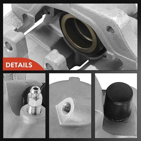مجموعة فرجار قرص الفرامل الممتازة مع دعامة متوافقة مع BMW E46 Series 325i/325xi 2006، E90 Series 328i/328xi 2007 - السائق الأيسر الأمامي، استبدال # 34116769091 in Saudi Arabia