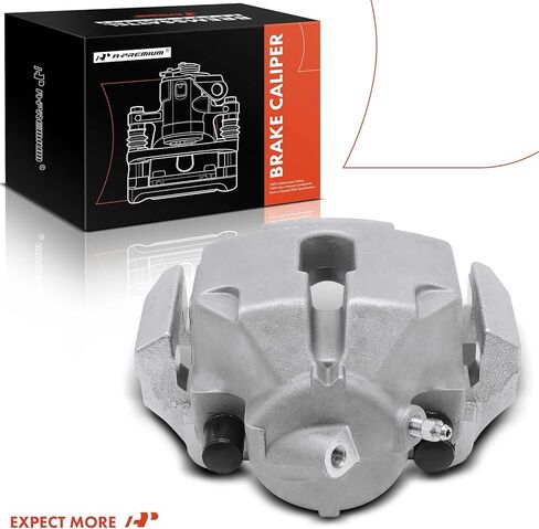 مجموعة فرجار قرص الفرامل الممتازة مع دعامة متوافقة مع BMW E46 Series 325i/325xi 2006، E90 Series 328i/328xi 2007 - السائق الأيسر الأمامي، استبدال # 34116769091 in Saudi Arabia