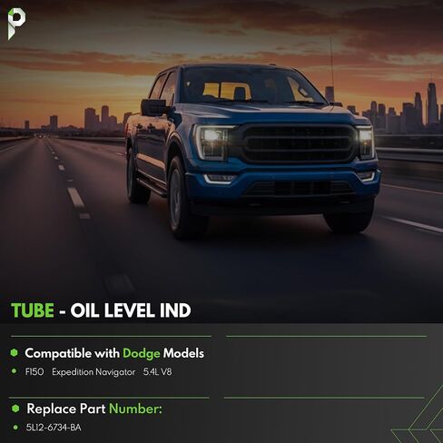 أنبوب مقياس الزيت 5L1Z-6754-BA متوافق مع Ford F-150 Expedition Navigator 5.4L V8 أنبوب مقياس ناقل الحركة استبدال # 5L1Z6754BA in Kuwait