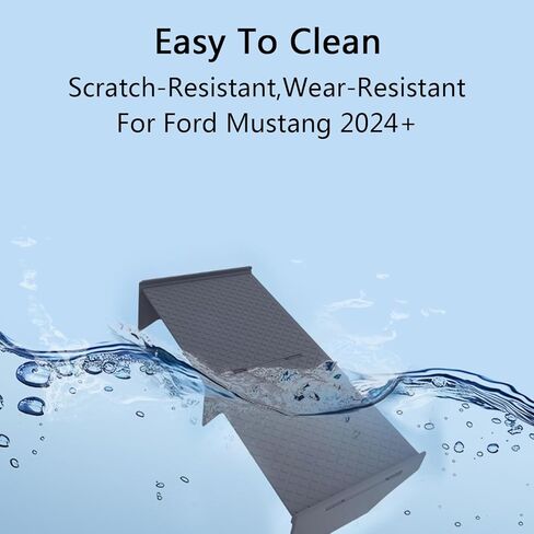 Car Glove Box Organizer Divider for Mustang 2024 2025,Glove Box Partition Divide Space for 2025 Mustang Gt Accessories,Center Console Organizer ABS Storage Accessories (Not for Mach E) in Kuwait