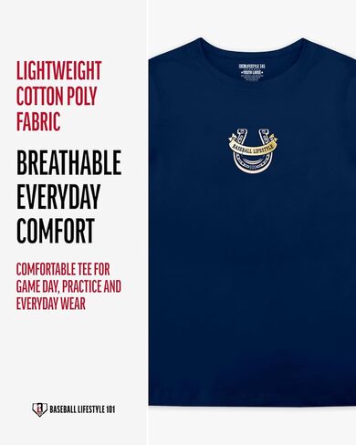 Baseball Lifestyle 101 Boy's Wild West Windup T-Shirt, Short Sleeve, Crew Neck, Youth Sizes S-XL in Kuwait