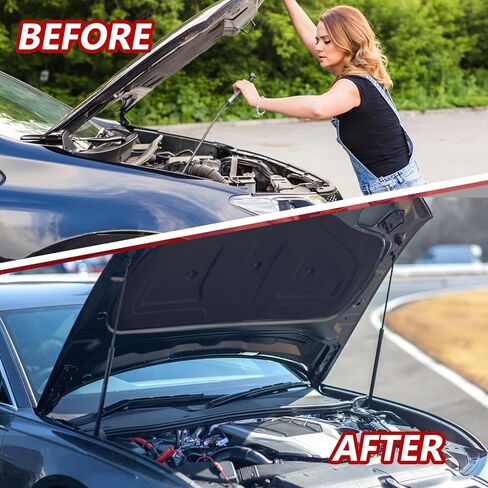 Hood Struts for Toyota Camry 2018-2023, Heavy Duty Gas Spring Kit with Easy Installation, Replaces PM3829 278236 in Kuwait