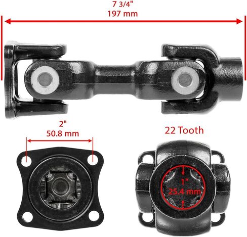 Replacement Rear Propeller Drive Shaft for Polaris Scrambler XP 1000 2014 2015-2017 1332493 in Saudi Arabia