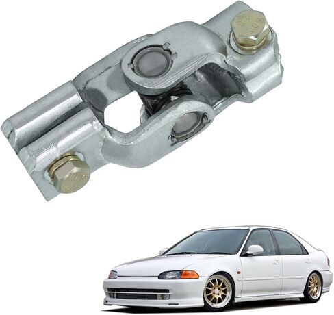 Steering Shaft Steering Coupler Shaft U Joint Swivel Compatible with 1992-1995 Honda Civic - 53323SR0003 in Saudi Arabia