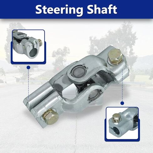 Steering Shaft Steering Coupler Shaft U Joint Swivel Compatible with 1992-1995 Honda Civic - 53323SR0003 in Saudi Arabia