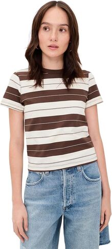 DAZE Women's Zuma Short Sleeve Crew Neck Tee in Saudi Arabia