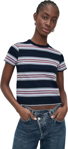 DAZE Women's Zuma Short Sleeve Crew Neck Tee in Saudi Arabia