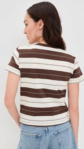 DAZE Women's Zuma Short Sleeve Crew Neck Tee in Saudi Arabia