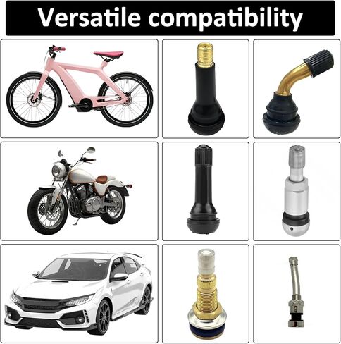 12PCS Metal Valve Stem Caps, Tire Air Caps, Valve Stem Covers, Silver Car Tire Valves Cap, Aluminum-Plastic Composite Tires Air Cap for Trucks Cars Motorcycles Suvs in Saudi Arabia
