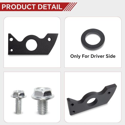 طقم لوحة إصلاح مسند الذراع لجانب السائق والراكب متوافق مع 1992-1997 Ford OBS F-Series & Bronco in Kuwait