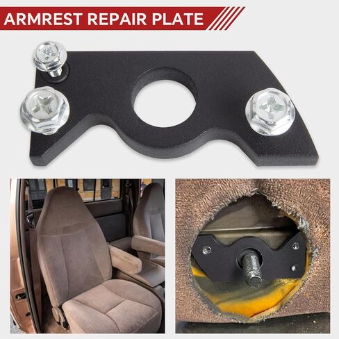 طقم لوحة إصلاح مسند الذراع لجانب السائق والراكب متوافق مع 1992-1997 Ford OBS F-Series & Bronco in Kuwait