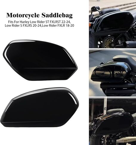 Saddle Bags Low Rider Saddlebags fit for Harley Softail Low Rider ST FXLRST 2022-2024 Low Rider S FXLRS 2020-2024 Low Rider FXLR 2018-2020, fit for Harley Softail Low Rider Saddlebags in Saudi Arabia
