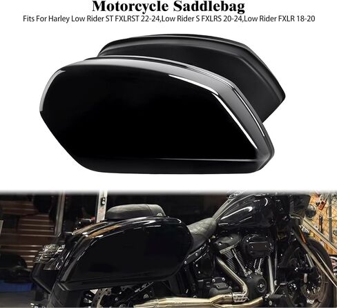 Saddle Bags Low Rider Saddlebags fit for Harley Softail Low Rider ST FXLRST 2022-2024 Low Rider S FXLRS 2020-2024 Low Rider FXLR 2018-2020, fit for Harley Softail Low Rider Saddlebags in Saudi Arabia