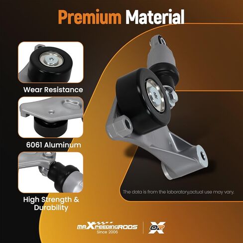مجموعة شداد الحزام maxpeedingrod 38216 مع بكرة لتويوتا كامري 2002-2006 RAV4 2001-2005 هايلاندر 2001-2007 سليل tC 2005-2010 سولارا 2002-2006 L4 2.0L 2.4L 166200W110 1662028010 1662028090 in Saudi Arabia